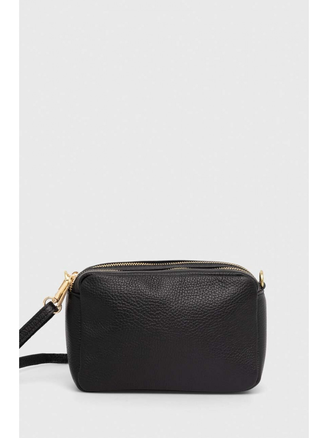 Kožená kabelka Answear LAB černá barva